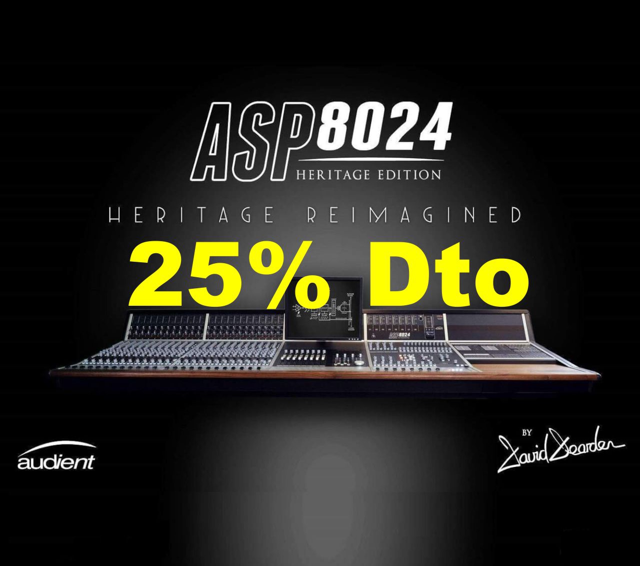 La Audient ASP8024HE con un 25% de descuento