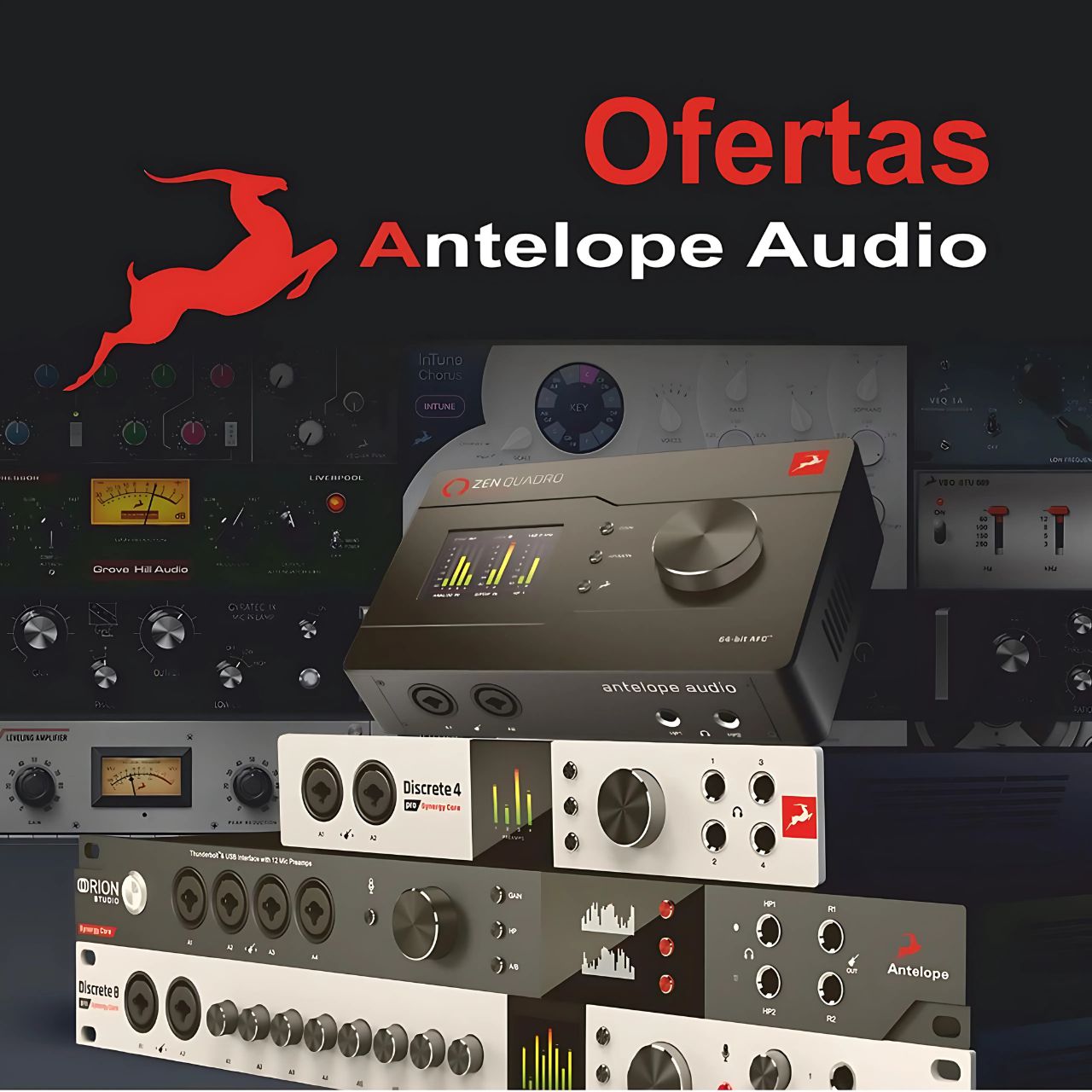 Ofertas Antelope Audio con Nativos y MRC GRATIS